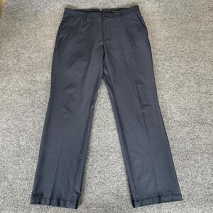 Dunning Golf Pants Mens 33x30 Blue Performance Stretch Dress‎ Slacks Lightweight